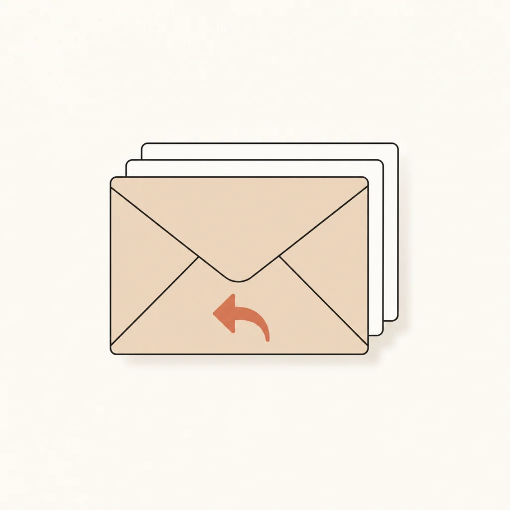 Illustration — E-Mail Automatisierung im Unternehmen