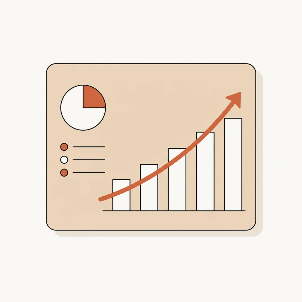 Illustration — Reporting automatisieren mit KI